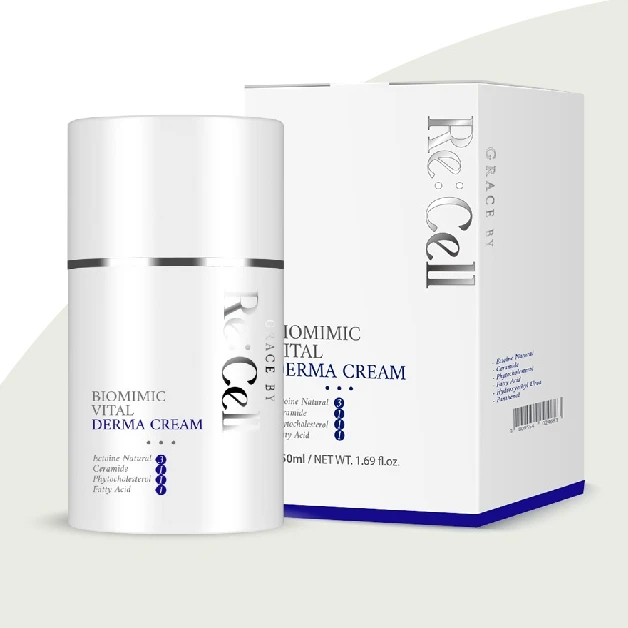 Korean Skincare Product Regular Size Biomimic Vital Derma Cream For Strengthening Skin Barrier For Babies