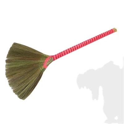 Factory cleaning grass broom with short handle/garden broom made in Vietnam.wooden stick broom