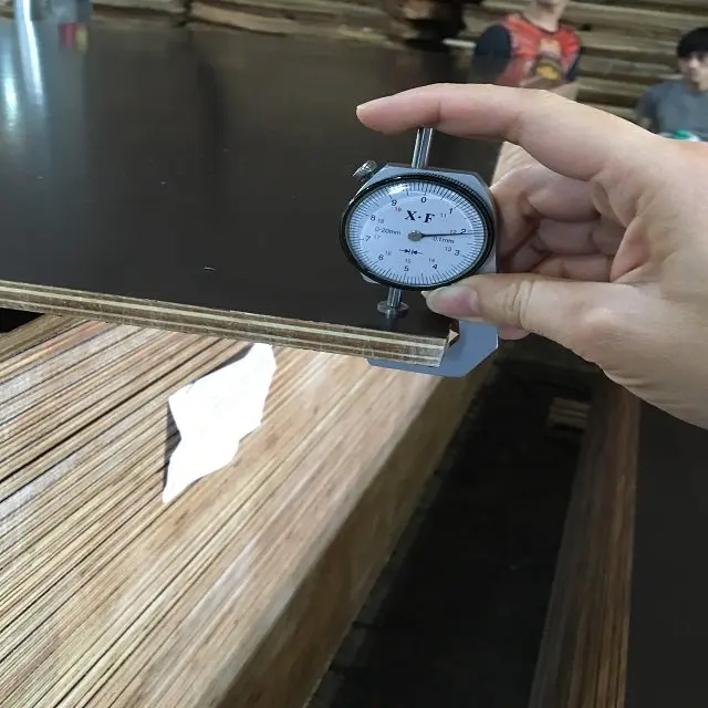 12mm Shuttering Film Faced Plywoods for Construction and Formwork