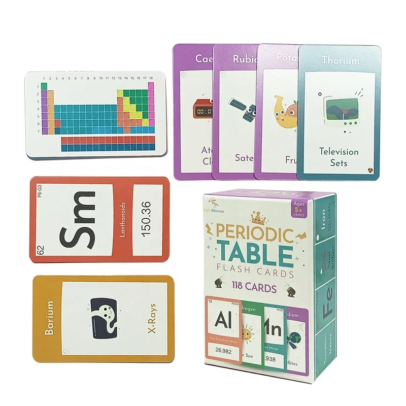Learning Toddlers Baby Alphabet Abc children Custom Printing Box Services Set Toy Cognitive Flash Cards For Kids Educational
