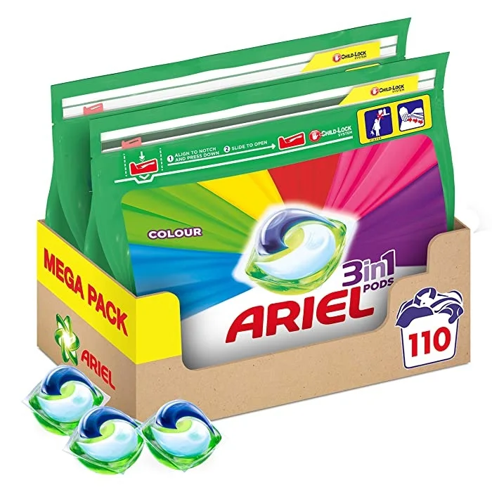 Прямой поставщик оригинальных капсул Ariel All-in-1, оригинальных жидких капсул для стирки по оптовой цене