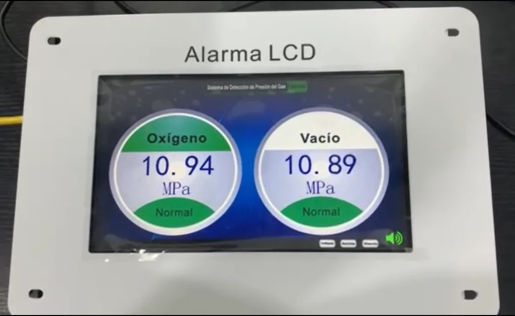 Hospital Gas area Alarm System Pipeline for Air, Oxygen, VAC Medical area Alarm unit
