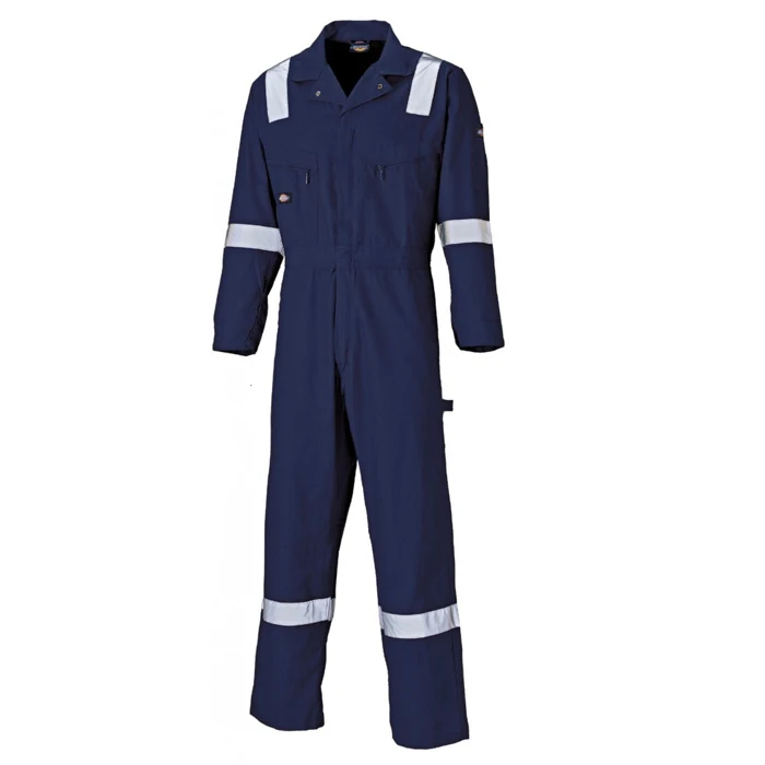 Safety Work Wear Factory Supply Uniform Overall Workwear Coverall Protective safety Suit 100% Cotton Safety Coverall suit