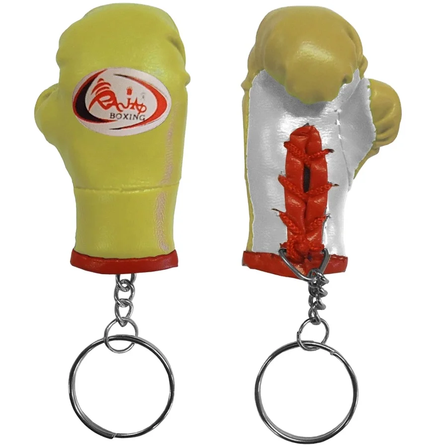 Custom flag mini boxing glove keychain MMA promotional glove