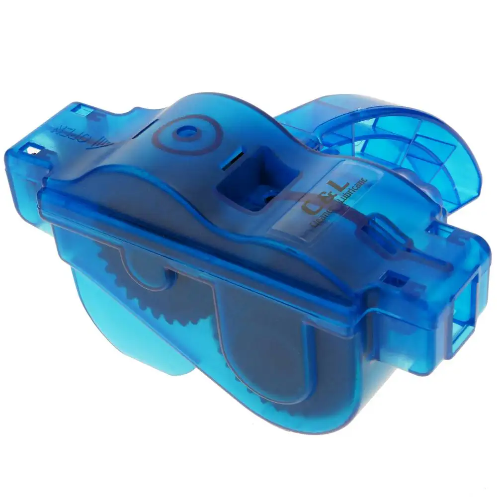 Скребок для цепи велосипеда MTB очиститель с вращающимися щетками инструмент мытья