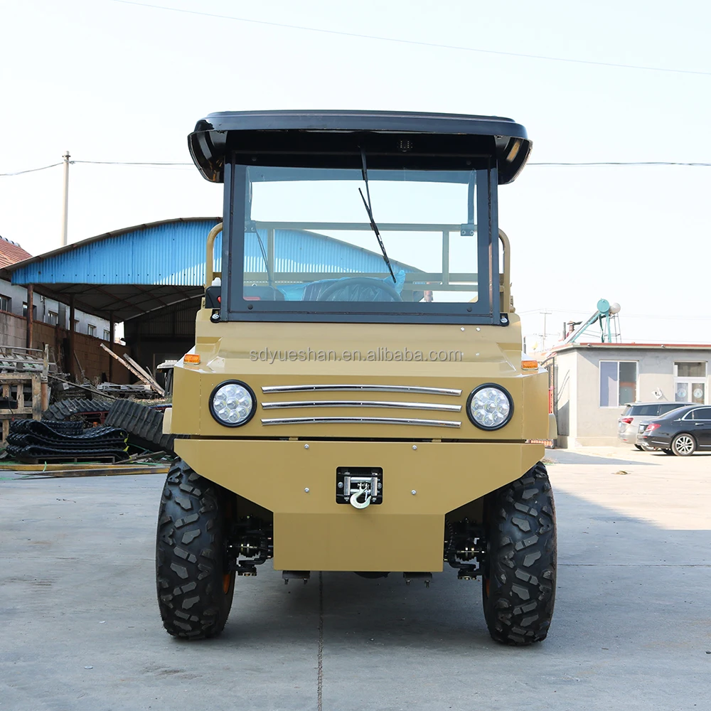 Customizable 4 wheel diesel gasoline hydraulic small agricultural vehicle dump truck