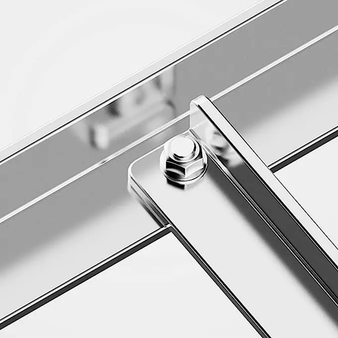 White Stainless Steel Brackets Self-Assemble Type Wall Mount Bracket For Heavy Duty Air Conditioner