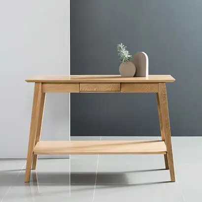Modern Teak Wood Living Room Cabinet High Quality Solid Natural Color Furniture for Bedroom Hotel Apartment Use