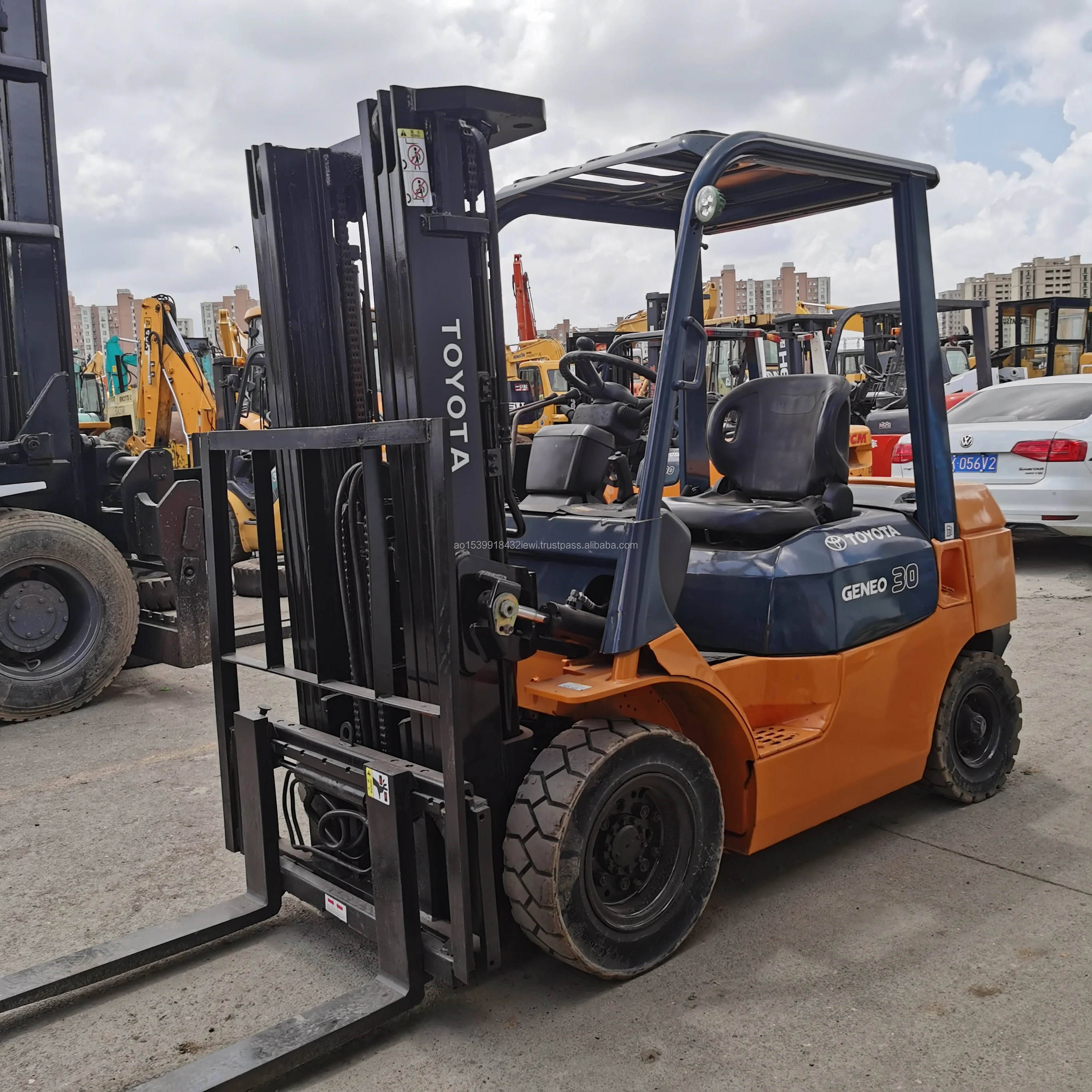 Really new high quality used  TOYOTA 3ton Forklift Running Condition imported from japan all parts are original