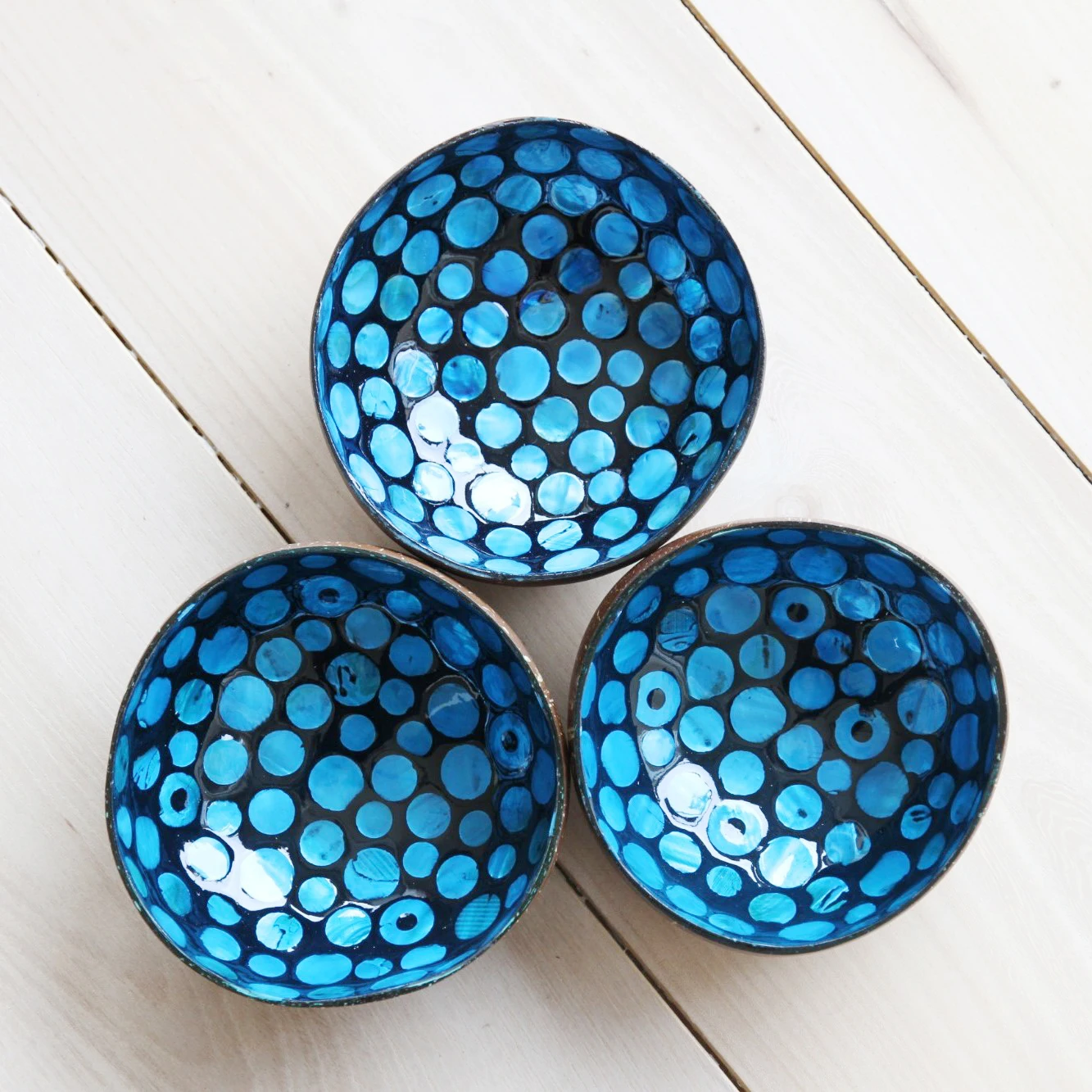 Чаша из кокосового лака ручной работы, лакированные чаши из Вьетнама