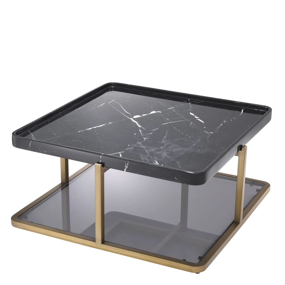Fancy Design Iron Side Table Marble Top Side Table Hot Sale Furniture Sofa Side Table for Home Indian Metal Handicrafts