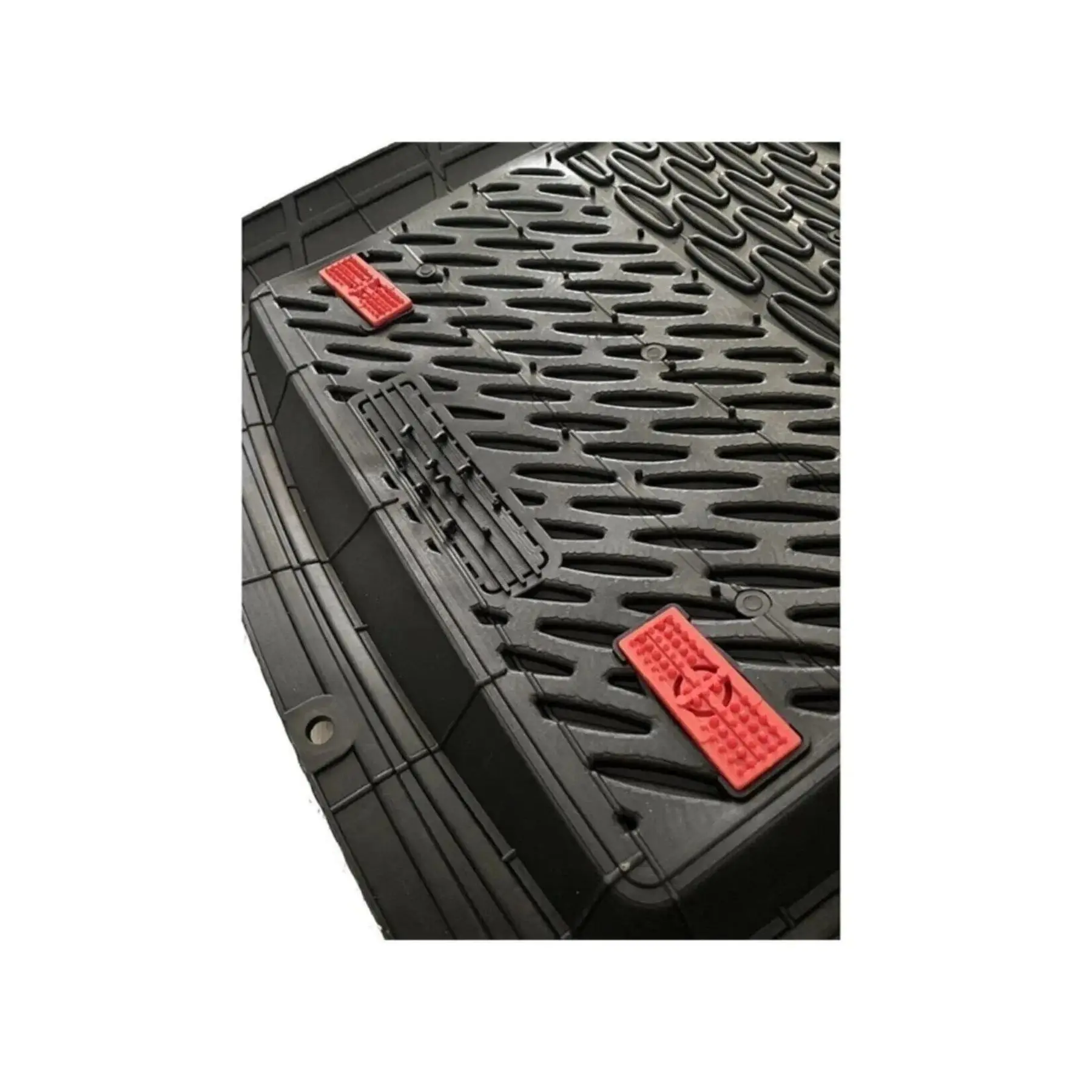 Toyota Tercel Compatible 3D Pool Mat Set Sapphire Black Chrome Carbon