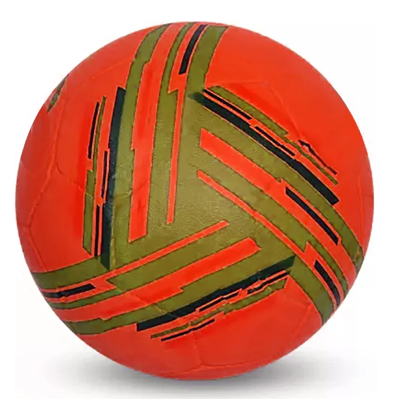 Best Selling Custom Print PU PVC Material Colorful Machine Stitched New Arrival Football Soccer Ball