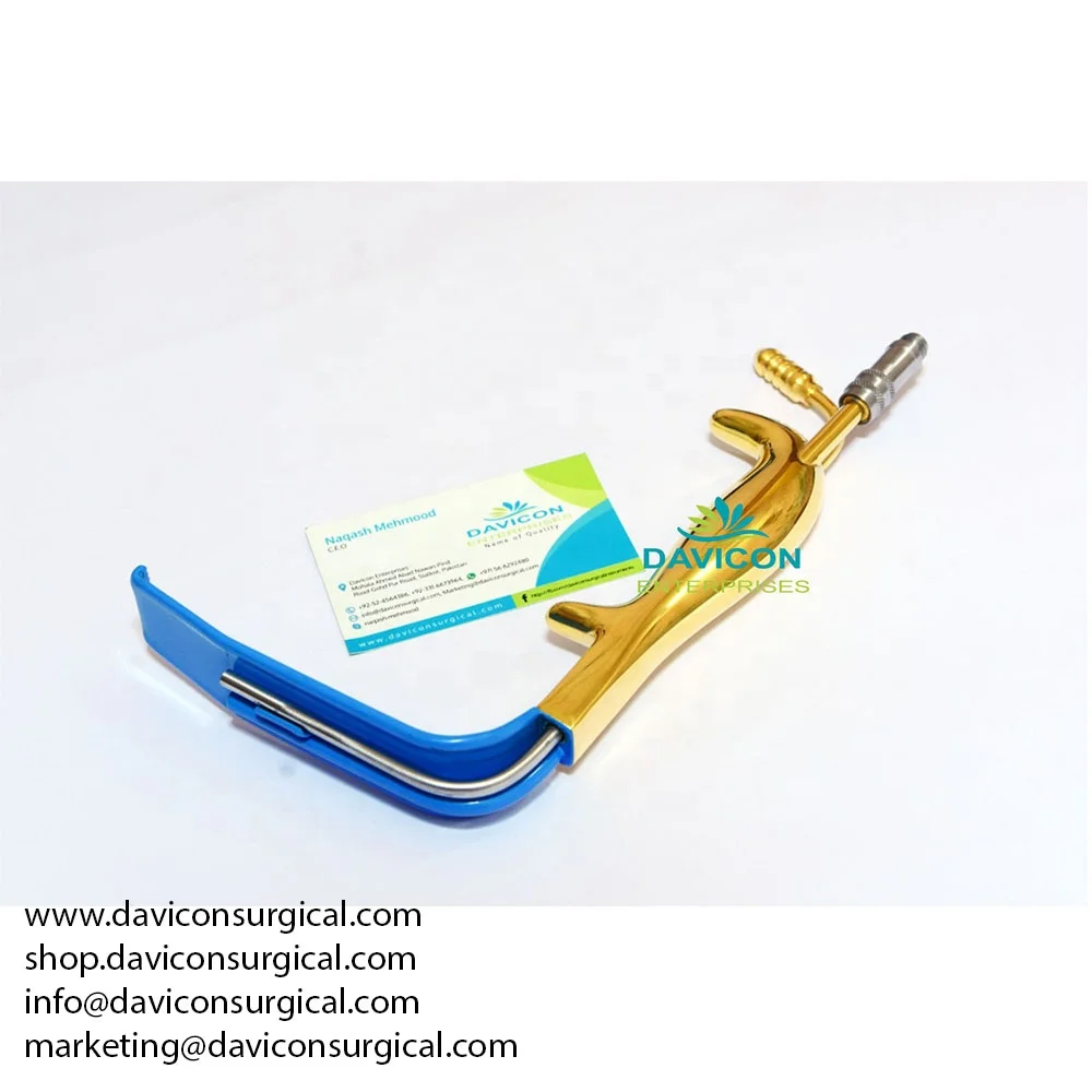 FERREIRA Stainless Steel Insulated Blade Breast Augmentation Retractor Plain Tip Plastic Surgery Instruments Powered Machinery
