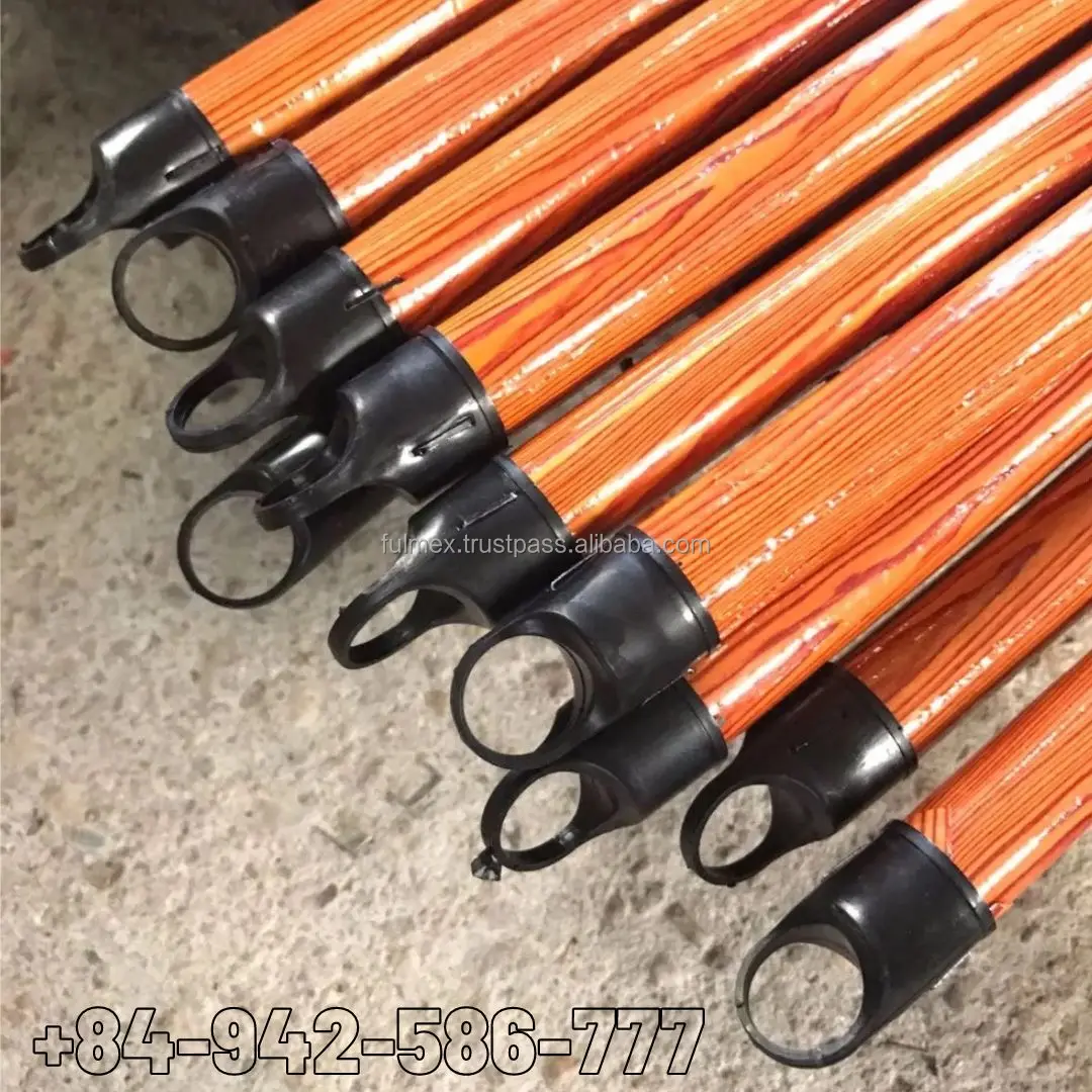 Manufacturer Brooms from Viet nam Cleaning Wooden mop handle broom stick price for sale Size 120cm * 2.2cm