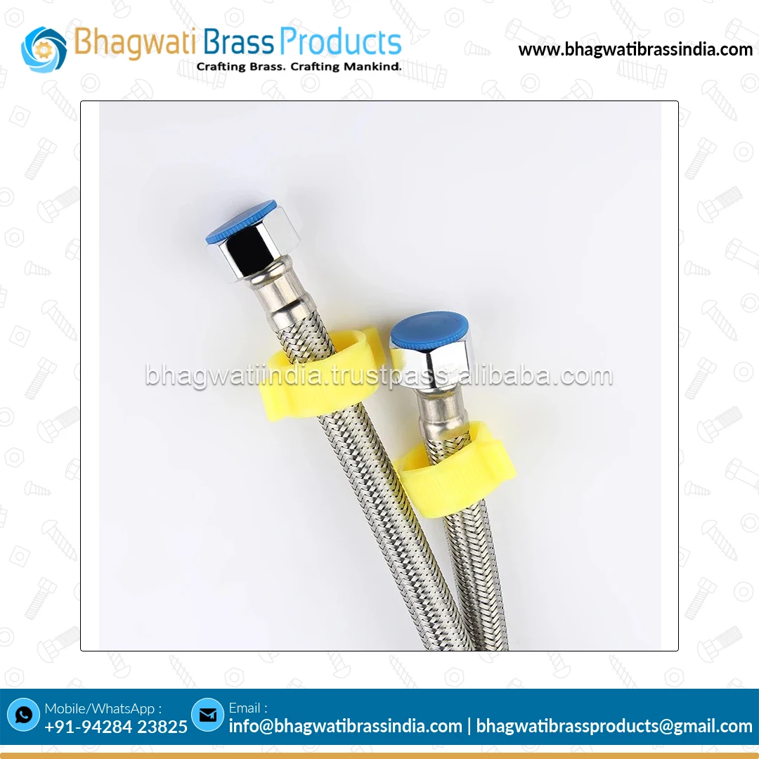 Bathroom Parts & Accessories High Quality Best Selling Customized Size Braided Hose for Pipe Fittings & Plumbing