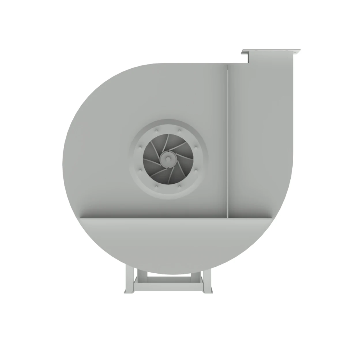 Промышленный вентилятор TF 561/B центробежный среднего и высокого давления с прямым приводом для выхлопного воздуха материалами в Susp