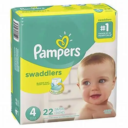 Pampers Swaddlers Diapers, Size P-1, P-2, P-3, Newborn 1 2 3 4 5 6 - ALL SIZES
