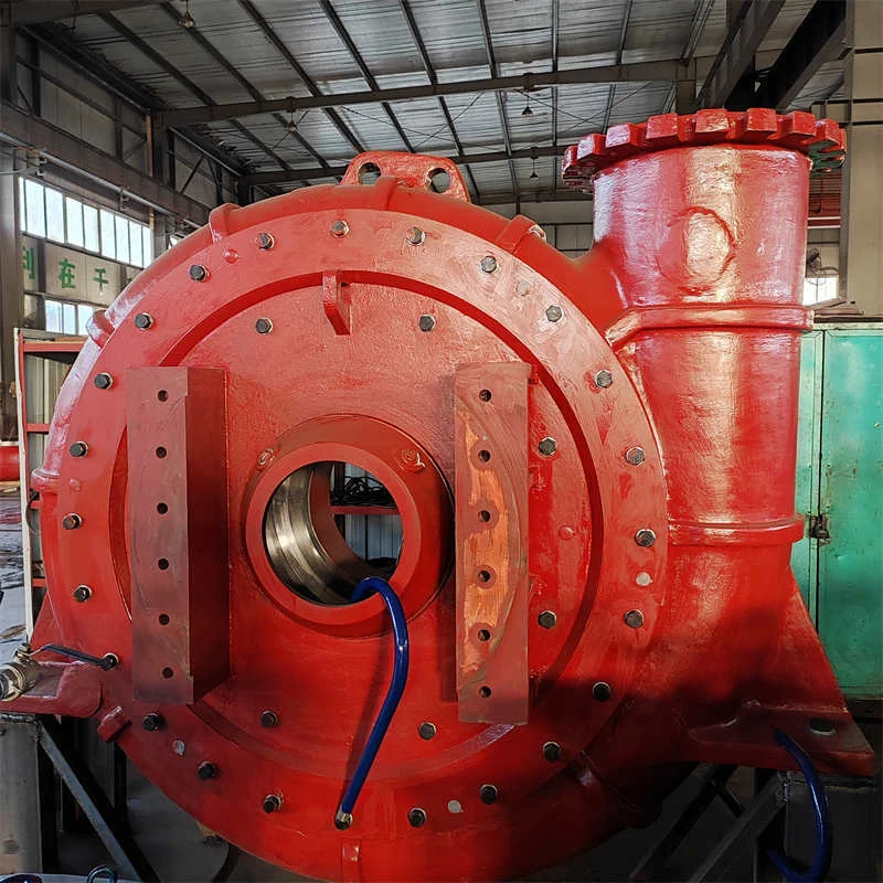 River Dredging Dredger Big Solid Suction Horizontal Barge Dredge Simple Gravel Pump for Pumping Sand Gravel