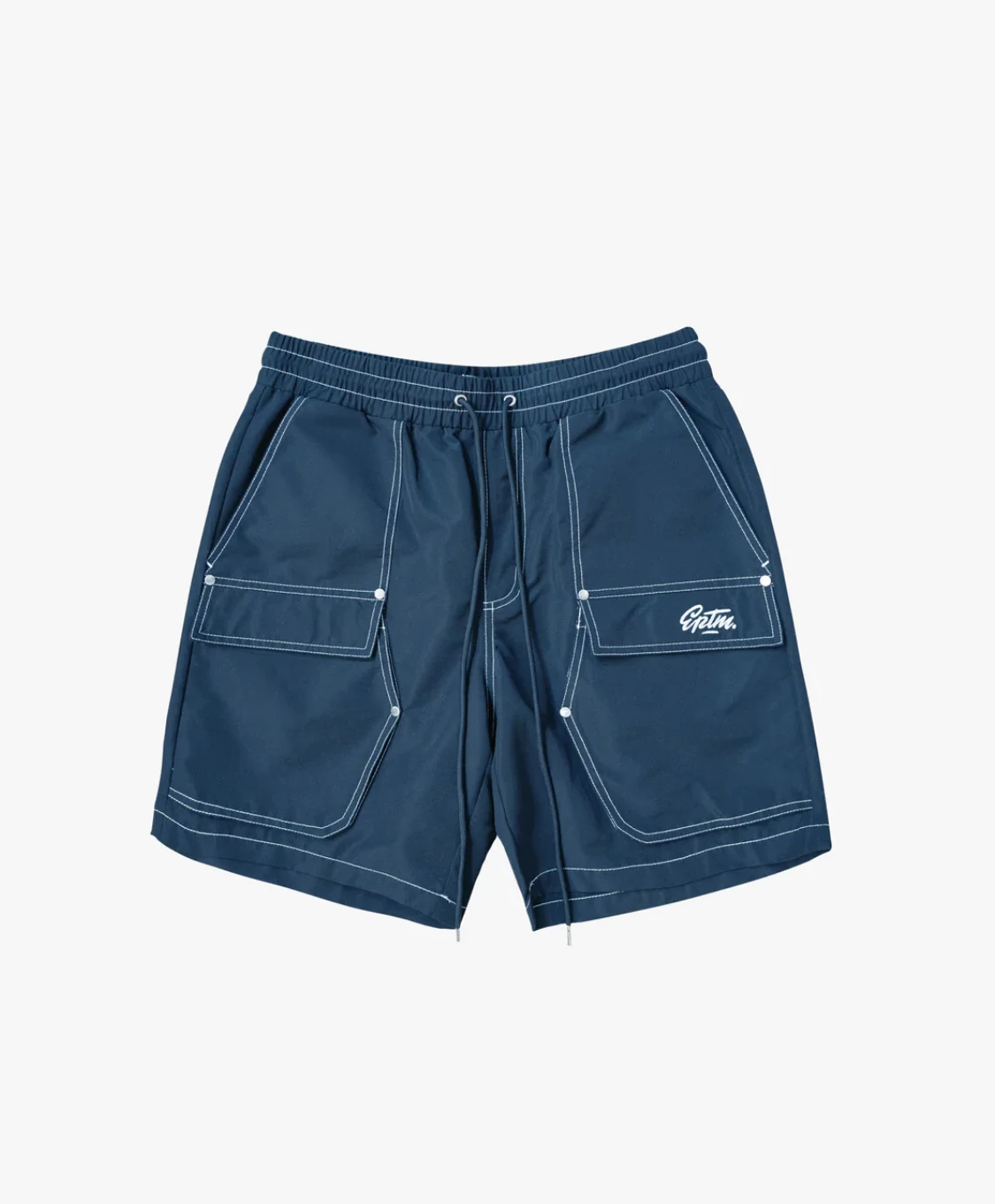 Plus Size Men Denim Twill  men short set Wholesale Streetwear Fashion button up two piece short set Breathable  cotton denim set
