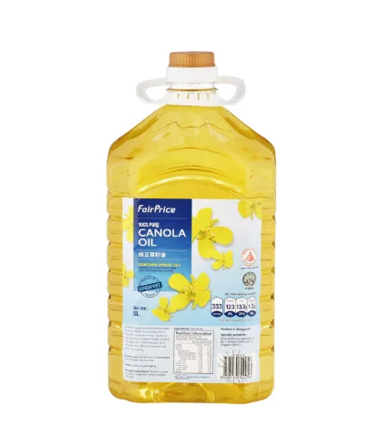 100% Purity OEM Food Rapeseed Animal Plant Cooking Canola Oil 2L With 24 months Shelf Life In Plastic Bottle