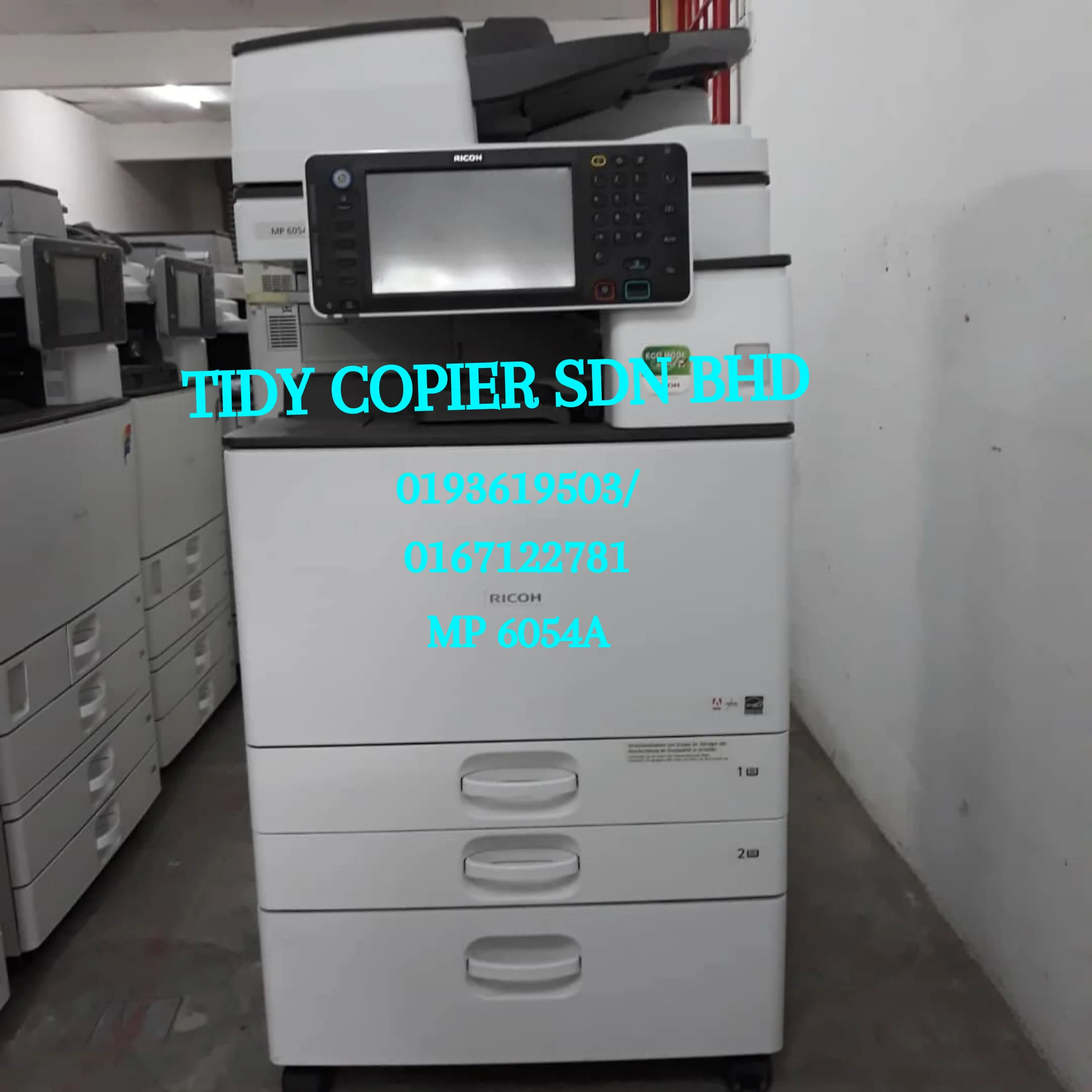 Ricoh MP 6054 Multifunctional Copier- Contact number +60193619503
