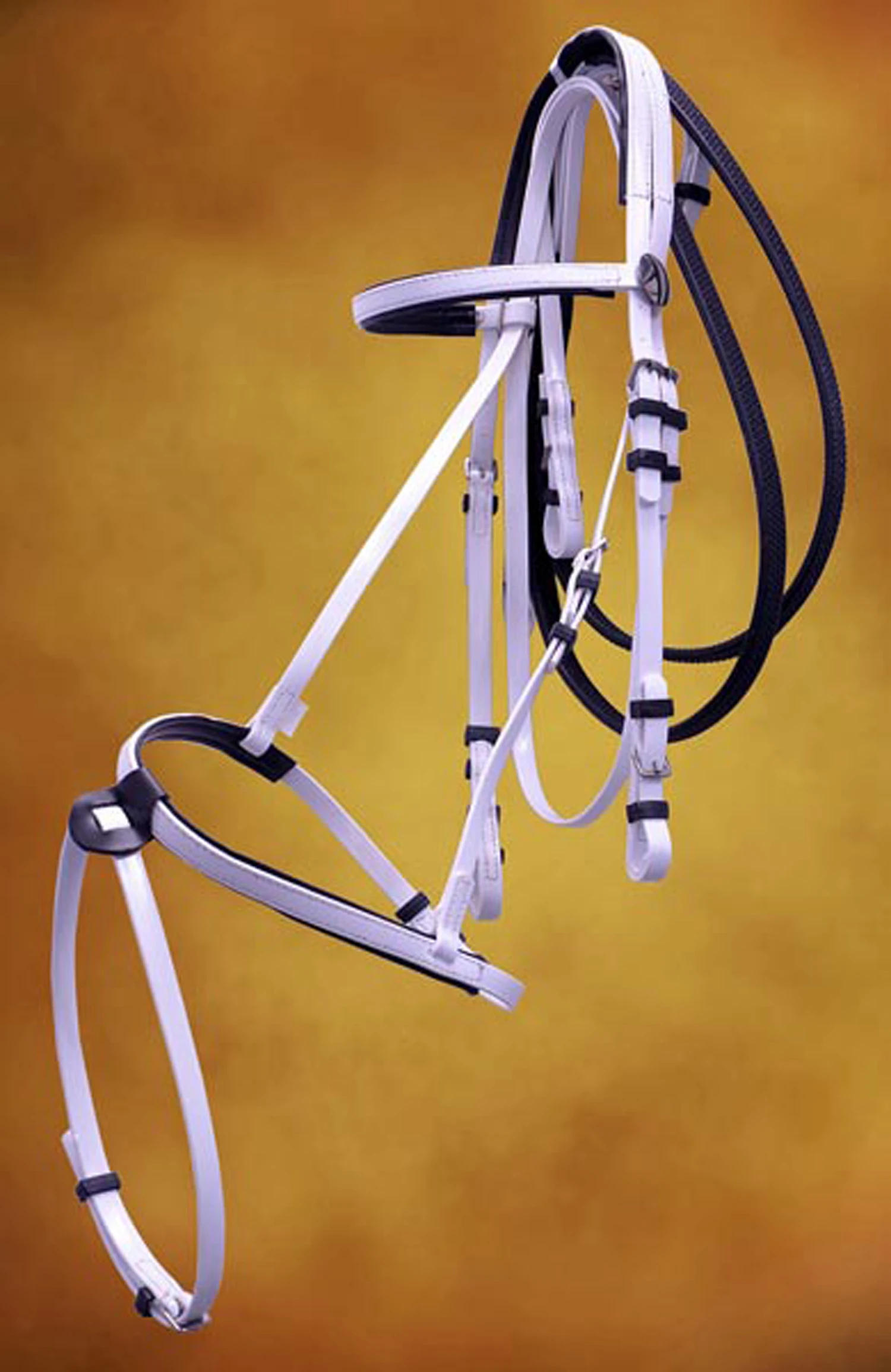 Top Quality Hot Sale PVC Vegan Leather Professional Strong Durable Horse Biothane Bridle Comfortable And Lightweight for Racing