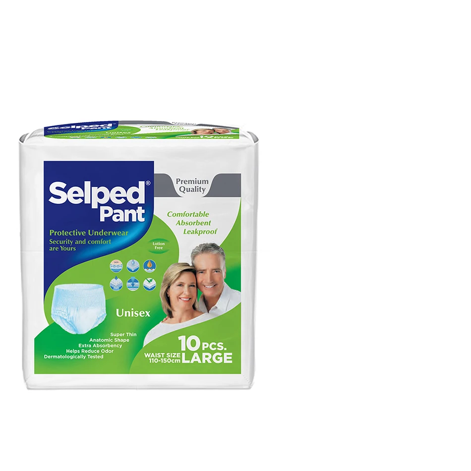 Selped Pant Protective Underwear Comfortable and Soft Unisex Adult Diaper Adult Pants Diaper at Good Price