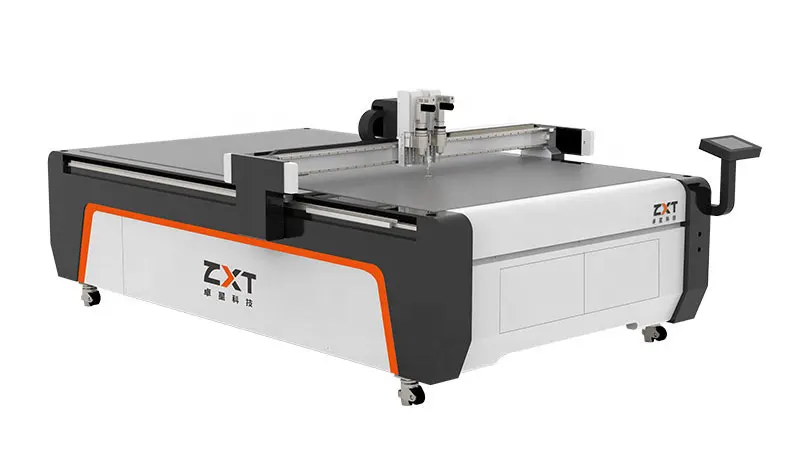 Women Dresses Textile Machinery Oscillating Knife Fabric Textile Cutting Machine