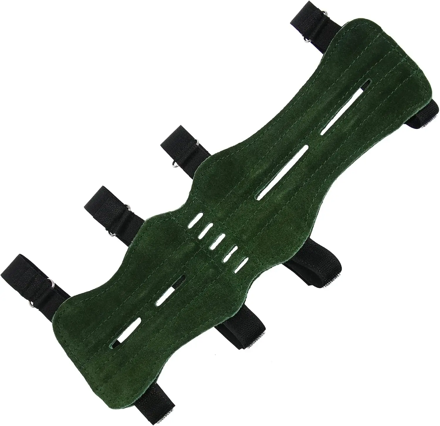 Imra Impex Adjustable Cow Suede Leather Archery Arm Guard Reinforced Protection and Flexible Design for Shooting Bows Arrows