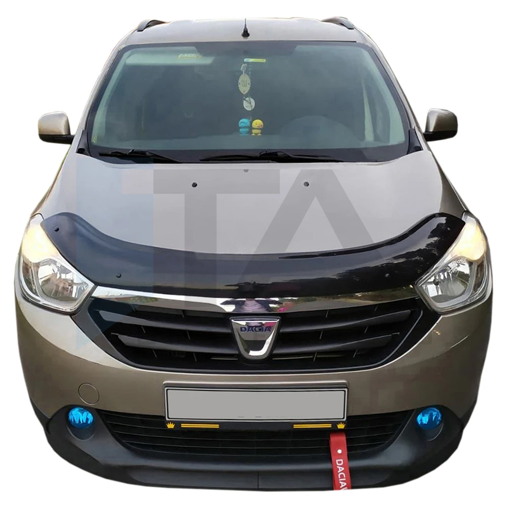 Dokker lodgy logan mcv sandero duster микроавтобус фургон джемпер АБС пластиковая защита капота