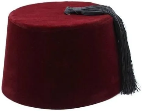 High Quality Custom Masonic Regalia Uniforms Shriners Fez Fully Customized Fez Hats Wholesale Pakistan Made