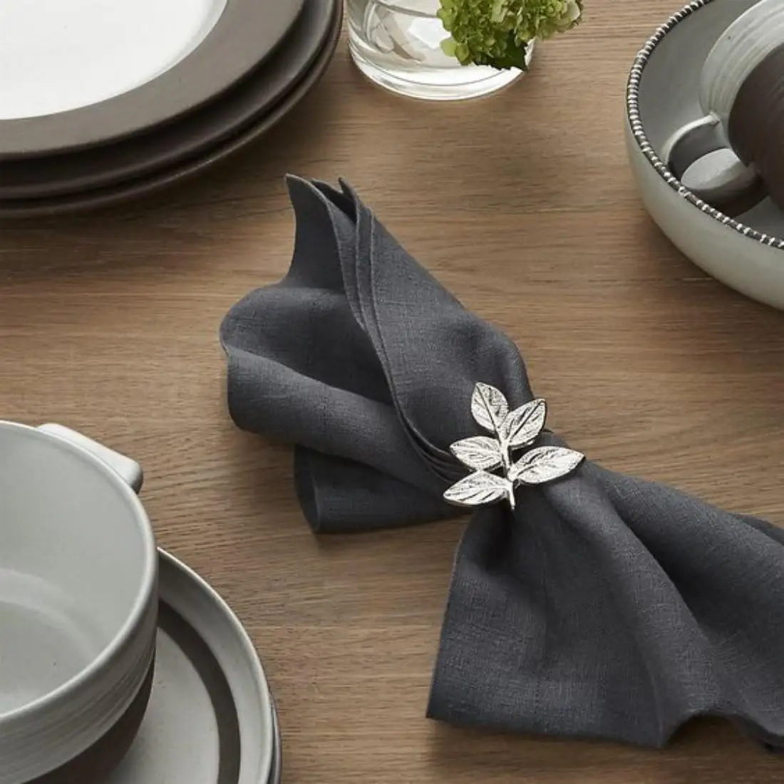 Buy Online metal napkin Ring Copper Tone Premium Grade Top Quality Reusable Cloth Tissues Holder Napkin Holder Private Logo