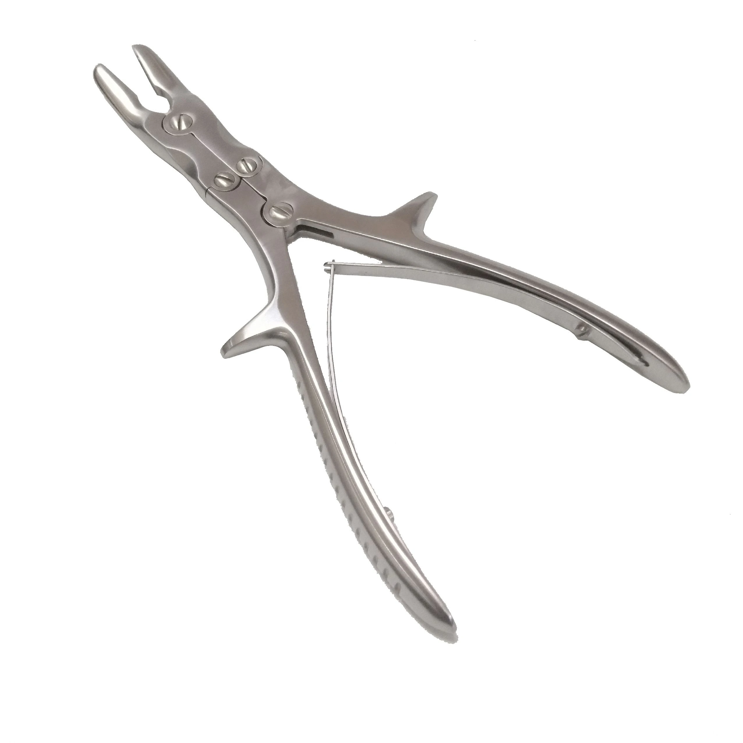 Professional High Quality Surgical Instruments Orthopaedic Double Compound Action Stainless Steel Luer Stille Bone Ronguer.