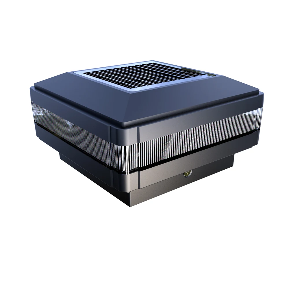 300 Lumen Solar Post Lights Outdoor Post Cap Light for Fence Deck or Patio Solar Powered Caps Warm White High Brightness