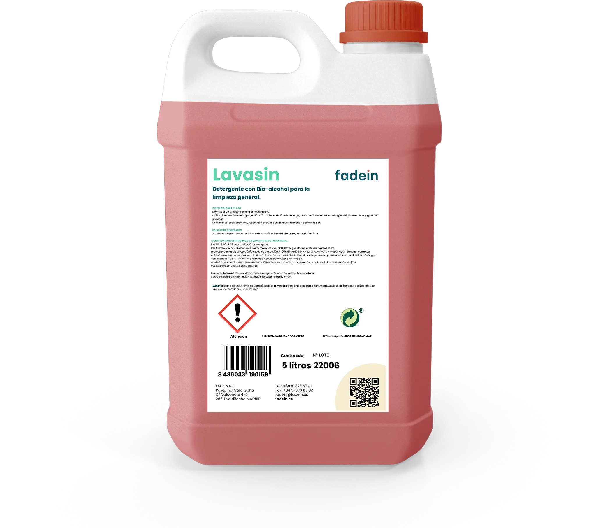 Made In Spain Professional Multipurpose Fruits Scent Bioalcohol Cleaning Washing Detergent Liquid For Wholesale