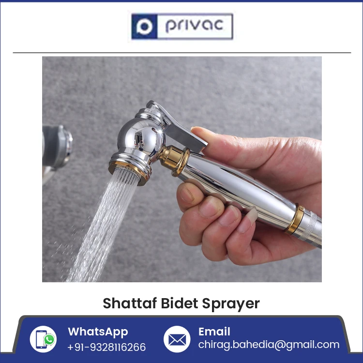 Bathroom Brass Water Portable Shattaf Hand Spray Attachment Sprayer Toilet Bidet