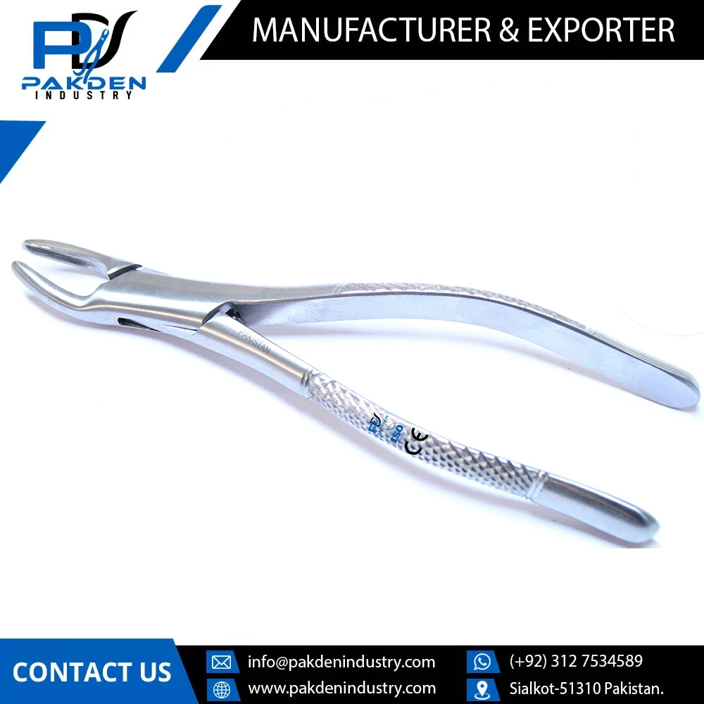 Cheap Price Latest Design 100% High Quality Stainless Steel Extracting Forceps American Pattern No. 150 For Sale