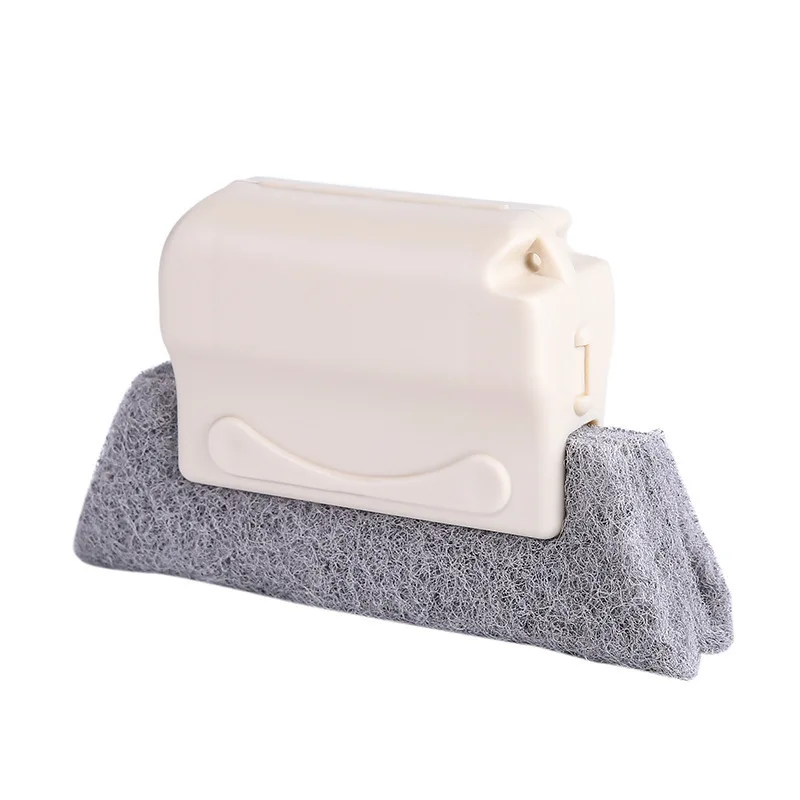 Household groove Cleaner Cleaning Slide Rail Tool Floor Gap Dust Removal Scraper Brush Window