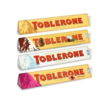 Новый Tobleronebar швейцарский молочный шоколад с медом и миндальной нугой 100 г авторизованный дистрибьютор оптом