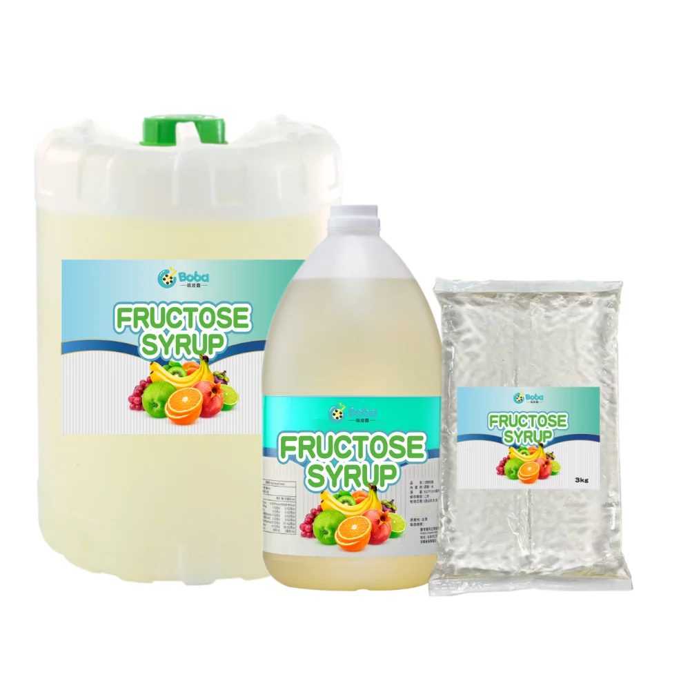 KEIFU - Fructose Syrup Sweetener Liquid Sugar OEM/ODM for Bubble Tea Drink Ingredients 25kg