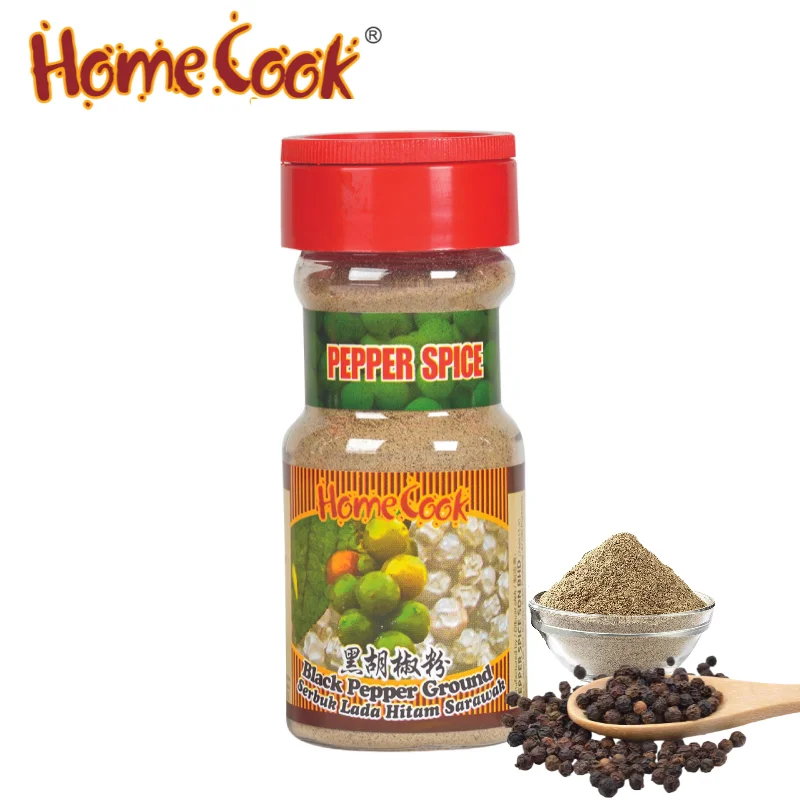 Best Seller Pure Black Pepper Powder 70g Negotiable Wholesale Price Black Pepper Ground Fresh Aroma Sarawak Black Pepper Powder