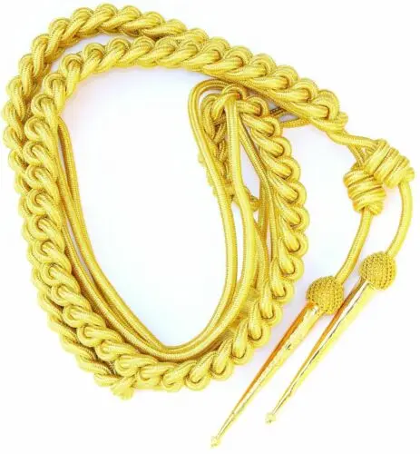 Офицерская парадная форма Aiguillette тактическая оптовая продажа Высококачественная индивидуальная Униформа аксессуары
