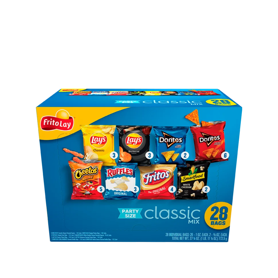 FRITO LAY PARTY MIX VARIETY PACK 40 COUNT BRAND NEW EXPEDITED S OF TOP QUALITY