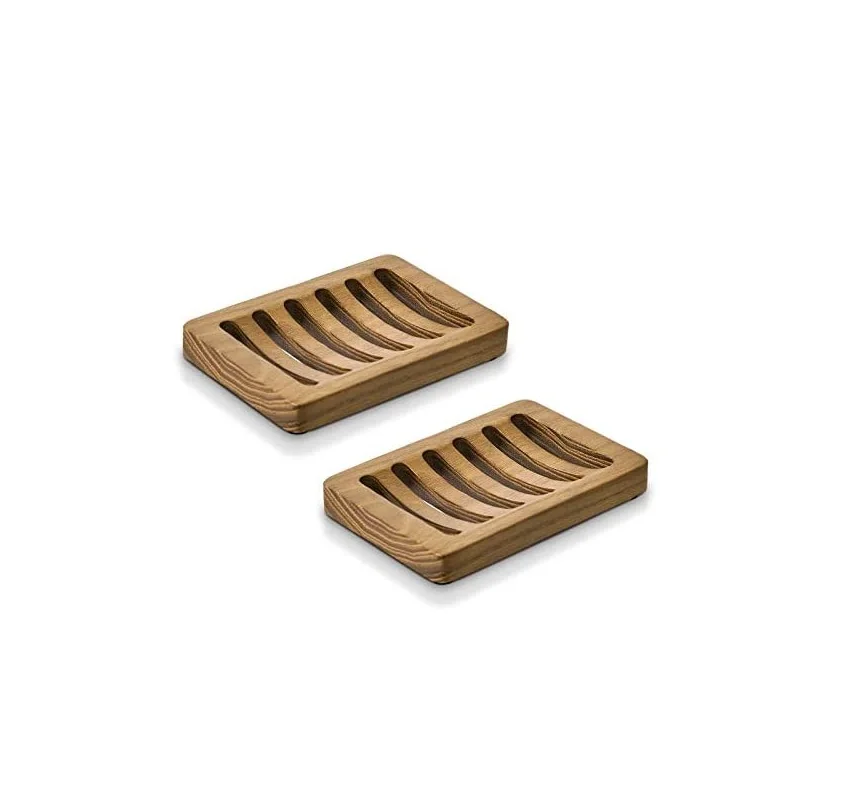 Home Travel Natural Wood Soap Dish Box Holder Best Designer Shower Soap Case Holder Wholesale Price Handmade Best Product