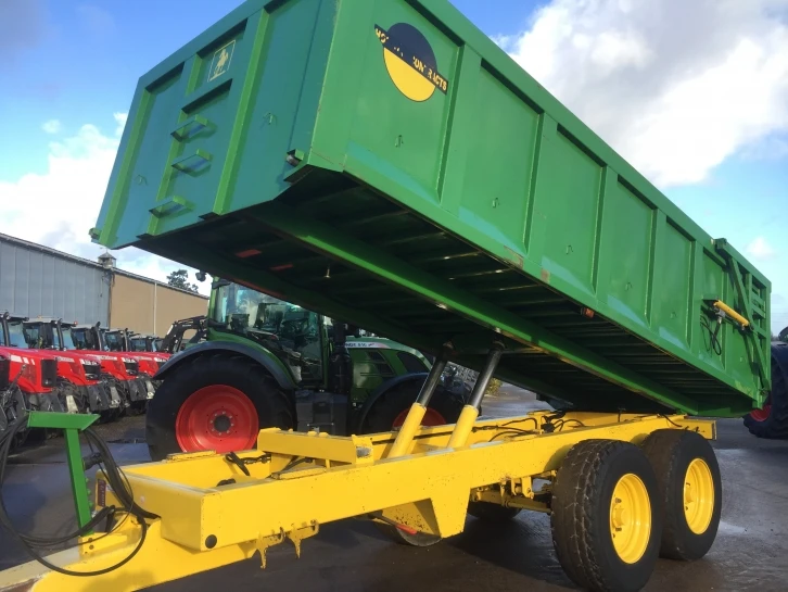 12 TON GRAIN TRAILER FOR TRACTOR VGC - Hydraulic Grain Trailer For Sale