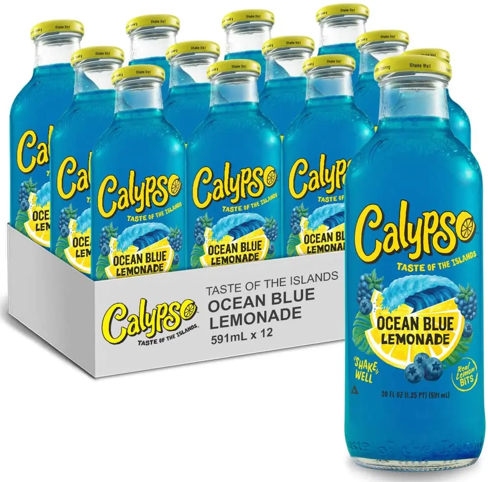 Calypso Drinks Wholesale / Calypso Lights, Lemonades, Limeades, Tea & Lemonades / Calypso King Juice Distributor