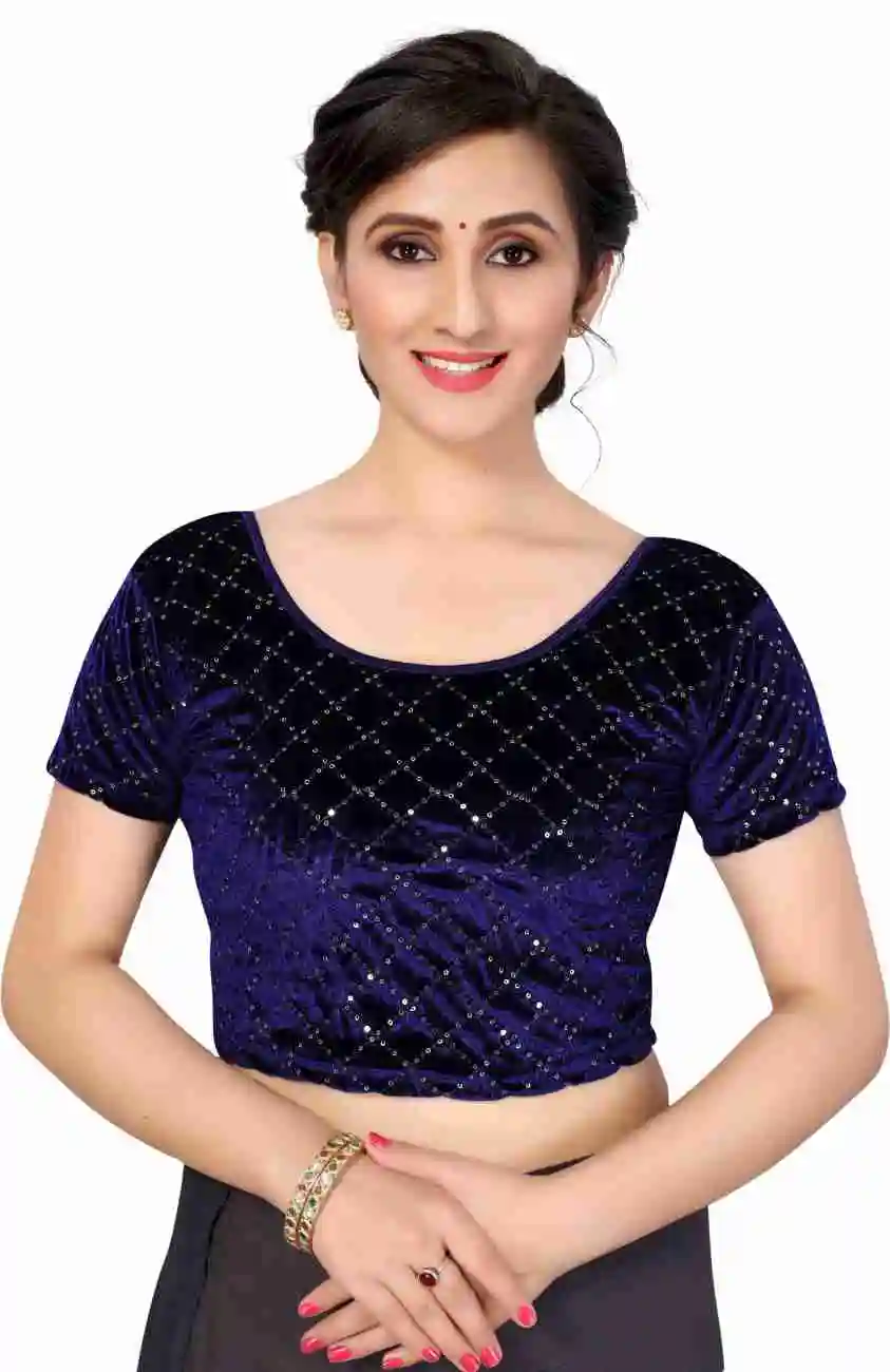 ready made blouse Western Design With Chikan Work saree blouse readymade women sexy readymade saree blouse wholesale