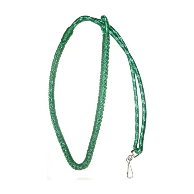 New Arrival Ceremonial Whistle Cord Braided Lanyards & Shoulder Cords Machine Made or Handmade with Metal Hook