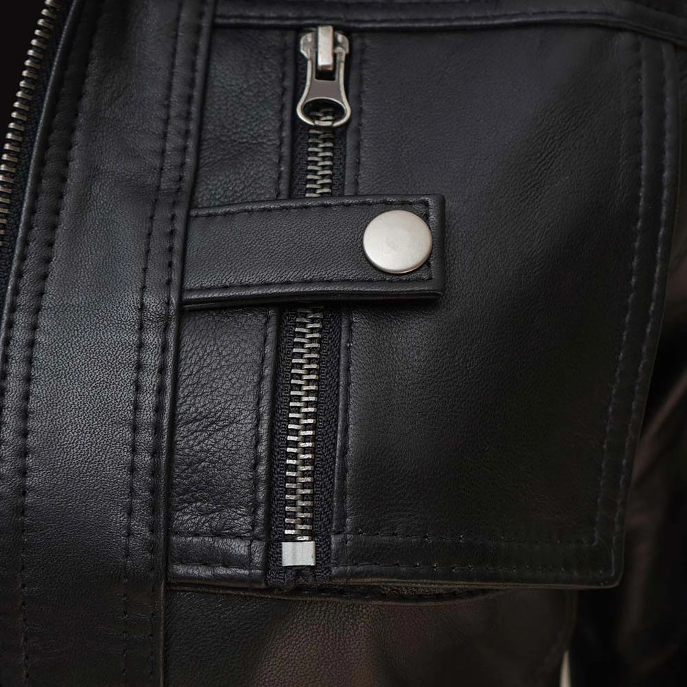 Wholesale Streetwear Casual Women Leather Jackets Fashion Slim Leather Women Jacket Best selling custom Leather women Jackets